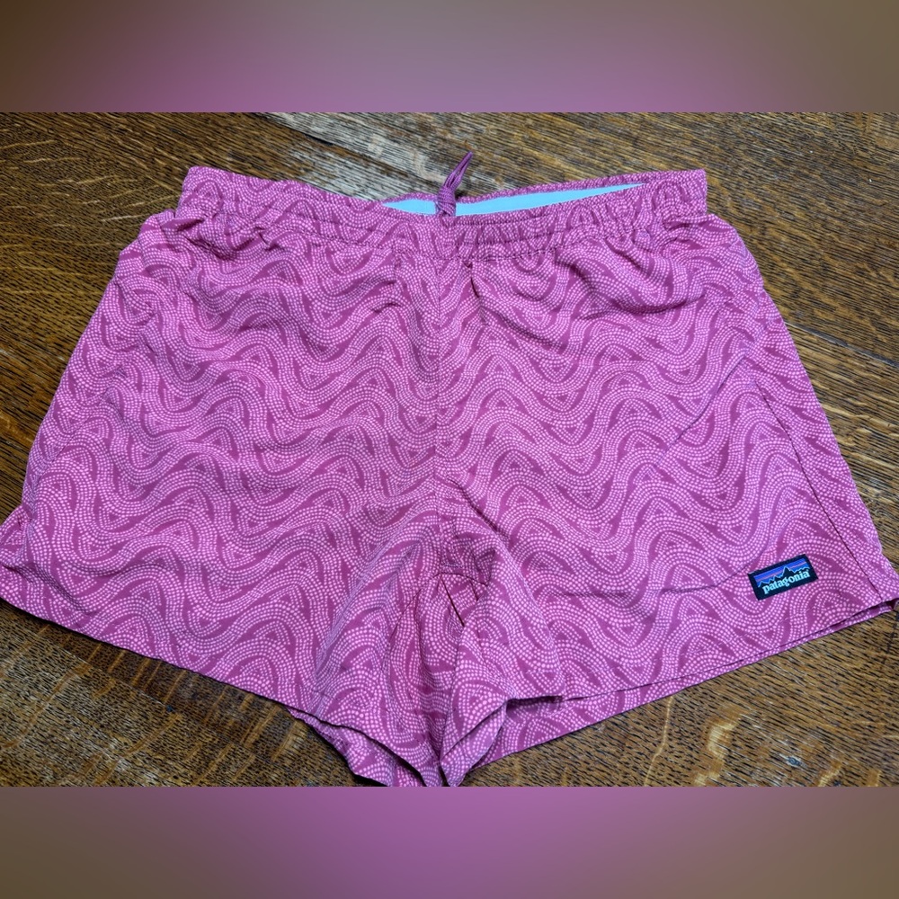 Patagonia Baggies Shorts 5” Size Small Blue Green